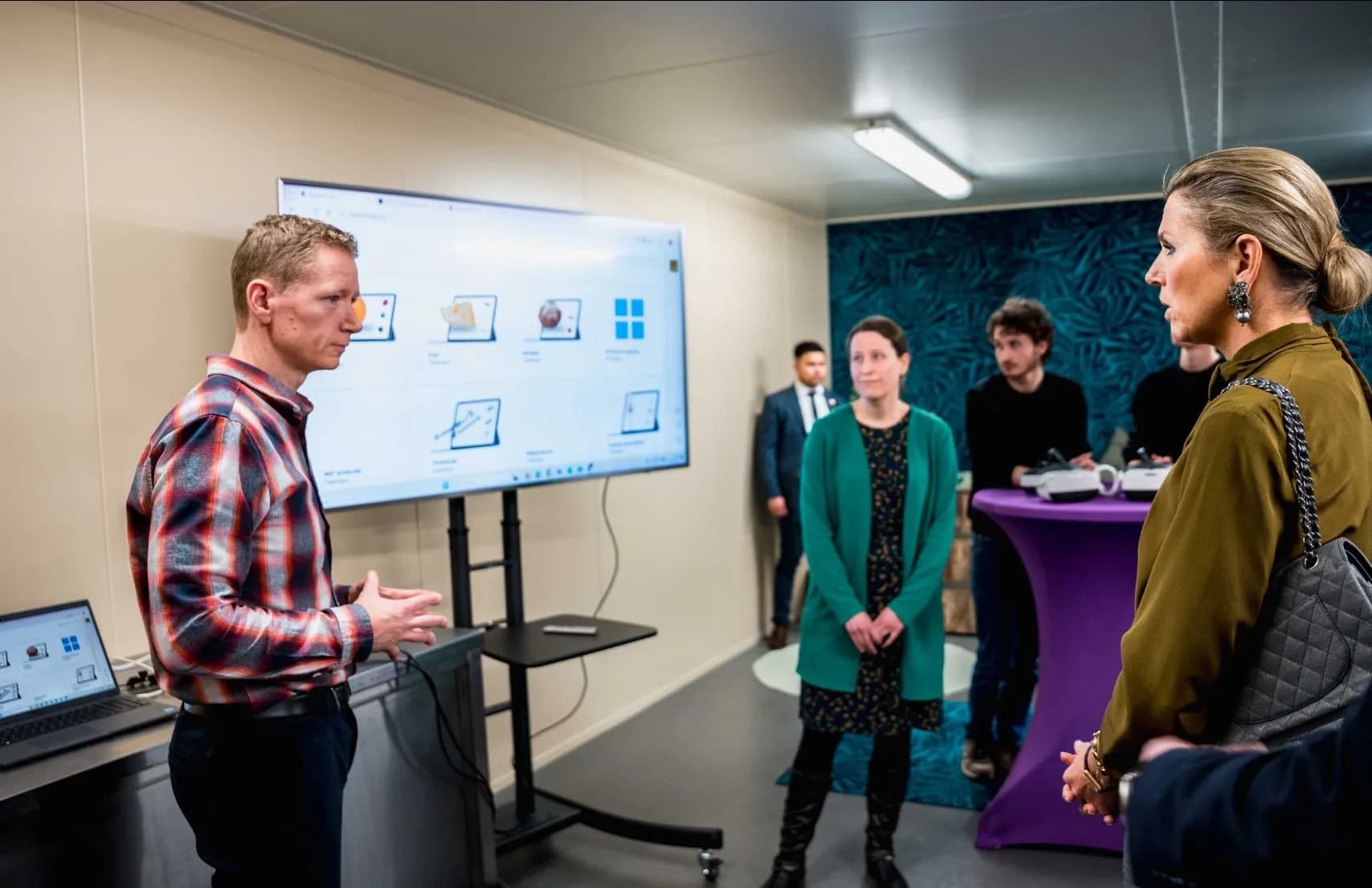 Koningin Maxima test microlearning van MetaChef bij SVO